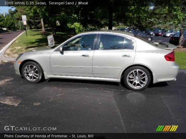 2005 Infiniti G 35 Sedan in Serengeti Sand