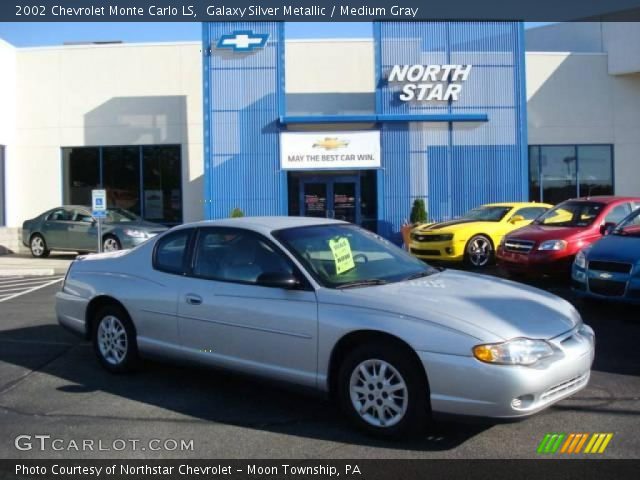 2002 Chevrolet Monte Carlo LS in Galaxy Silver Metallic