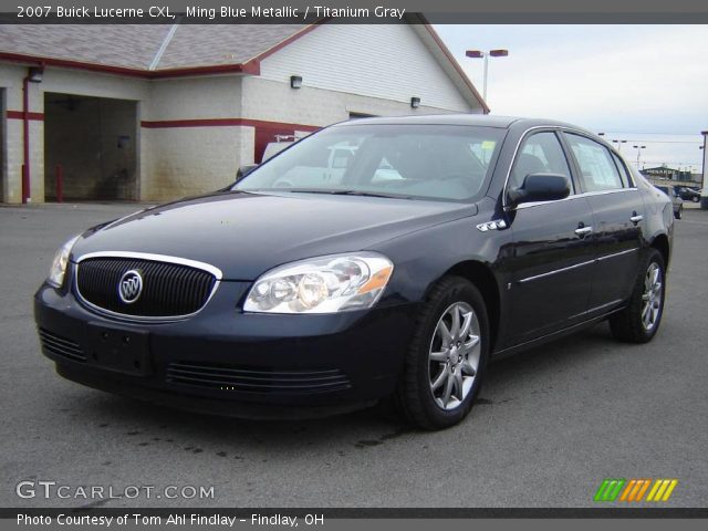 2007 Buick Lucerne CXL in Ming Blue Metallic