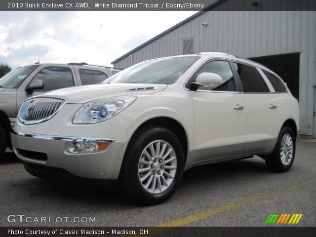 2010 Buick Enclave CX AWD in White Diamond Tricoat