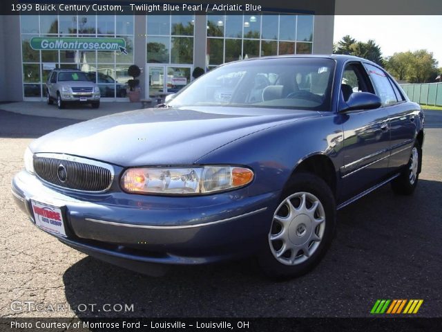 1999 Buick Century Custom in Twilight Blue Pearl