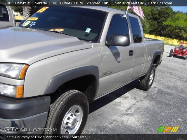 2005 Chevrolet Silverado 2500HD Work Truck Extended Cab in Silver Birch Metallic