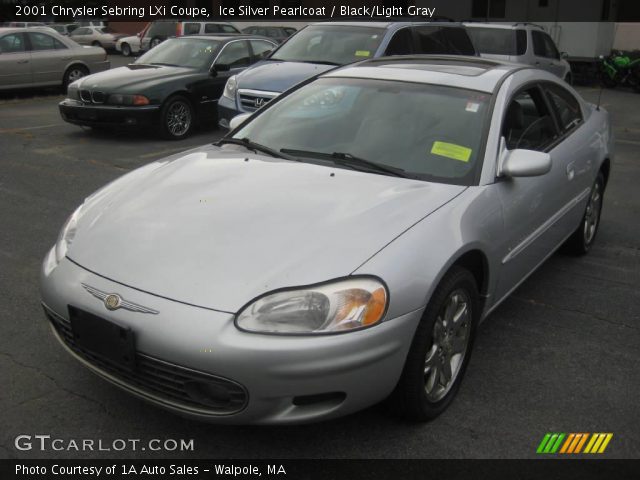 2001 Chrysler Sebring LXi Coupe in Ice Silver Pearlcoat
