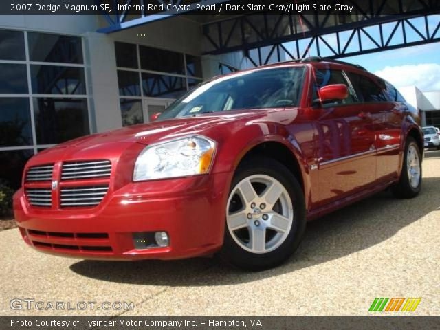 2007 Dodge Magnum SE in Inferno Red Crystal Pearl