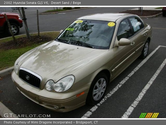 2002 Hyundai Sonata GLS V6 in Desert Sand