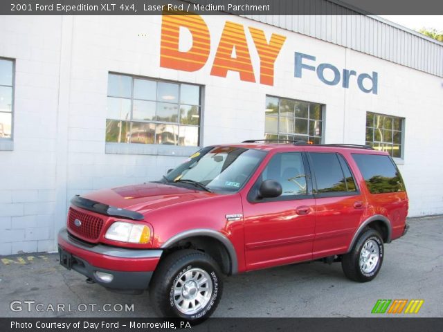 2001 Ford Expedition XLT 4x4 in Laser Red