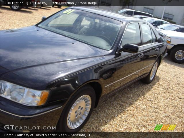 2001 Infiniti Q 45 Luxury in Black Obsidian