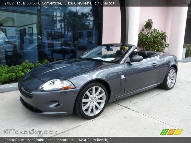 2007 Jaguar XK XK8 Convertible in Slate Grey Metallic