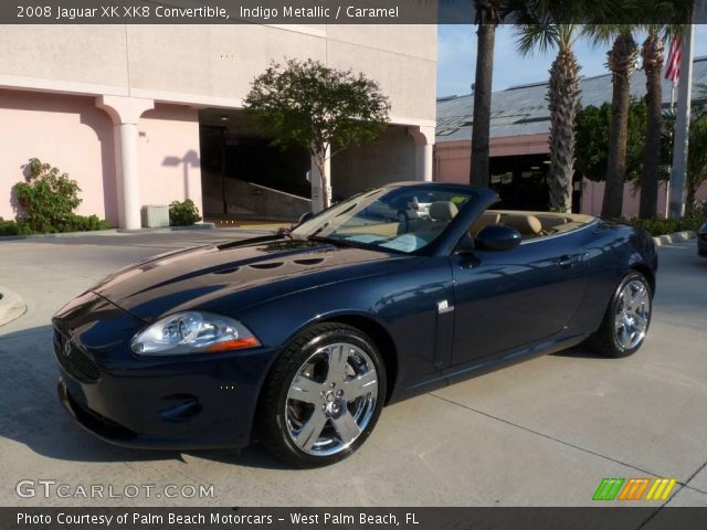 2008 Jaguar XK XK8 Convertible in Indigo Metallic