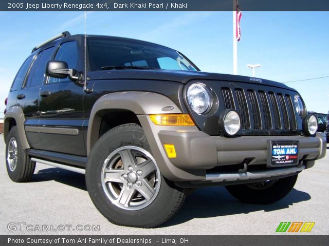 2005 Jeep Liberty Renegade 4x4 in Dark Khaki Pearl