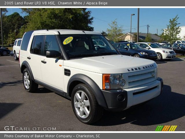 2005 Land Rover LR3 V8 HSE in Chawton White