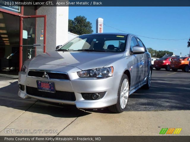 2010 Mitsubishi Lancer GTS in Apex Silver Metallic