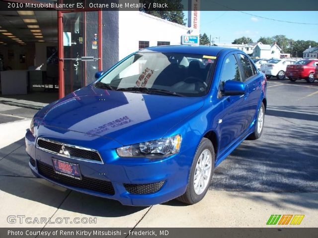2010 Mitsubishi Lancer ES in Octane Blue Metallic