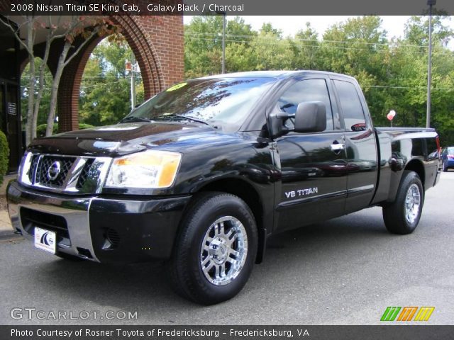 2008 Nissan Titan SE King Cab in Galaxy Black