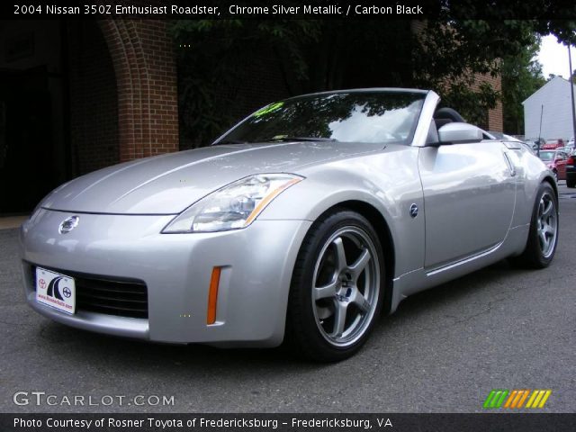 2004 Nissan 350Z Enthusiast Roadster in Chrome Silver Metallic