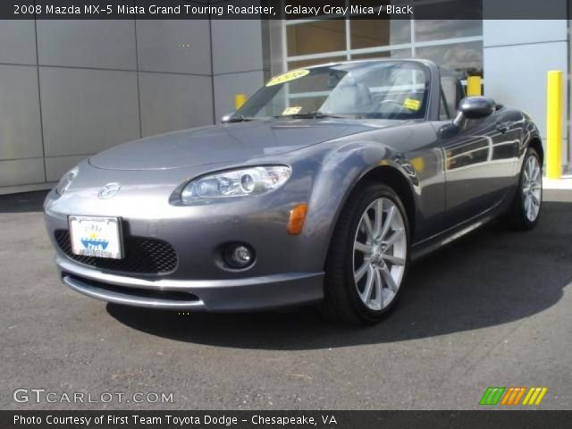 2008 Mazda MX-5 Miata Grand Touring Roadster in Galaxy Gray Mica