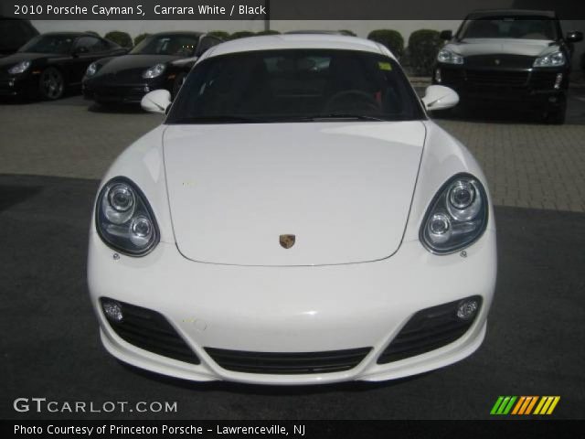 2010 Porsche Cayman S in Carrara White