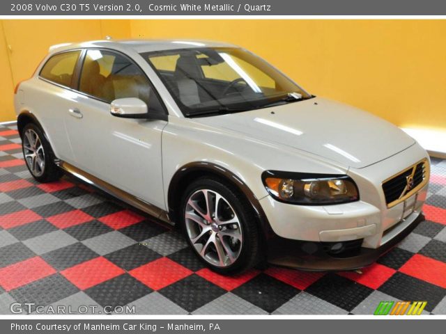 2008 Volvo C30 T5 Version 2.0 in Cosmic White Metallic