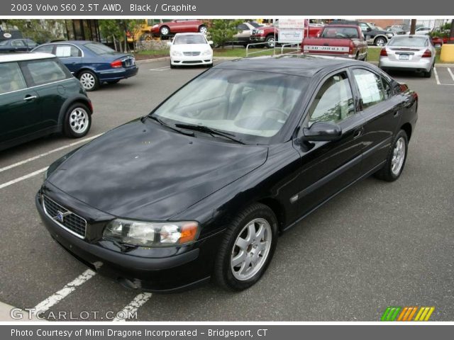2003 Volvo S60 2.5T AWD in Black