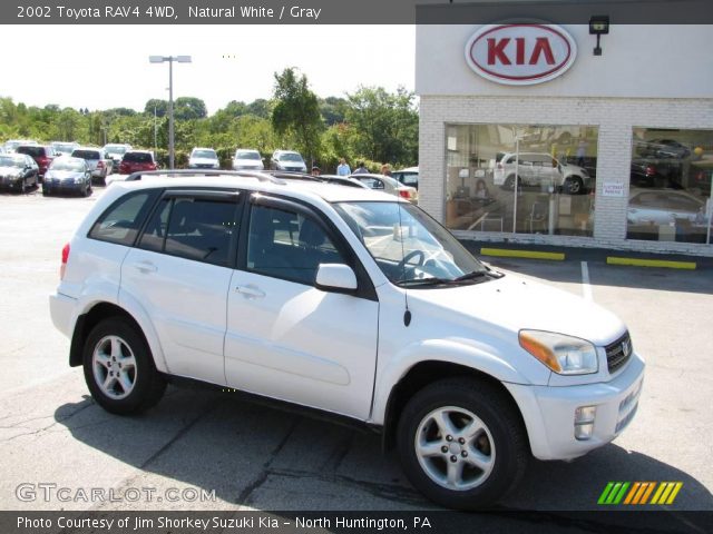 2002 Toyota RAV4 4WD in Natural White