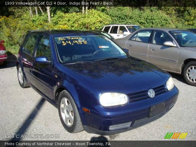 1999 Volkswagen Golf GLS 4 Door in Indigo Blue Pearl