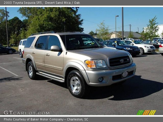 2003 Toyota Sequoia SR5 in Desert Sand Mica