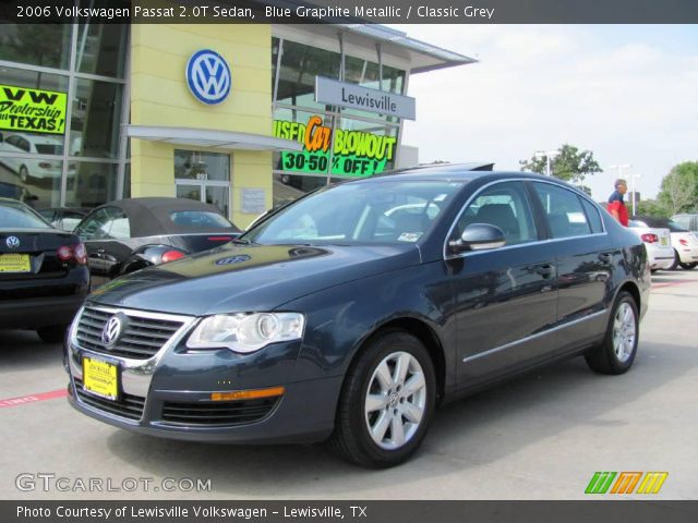 2006 Volkswagen Passat 2.0T Sedan in Blue Graphite Metallic