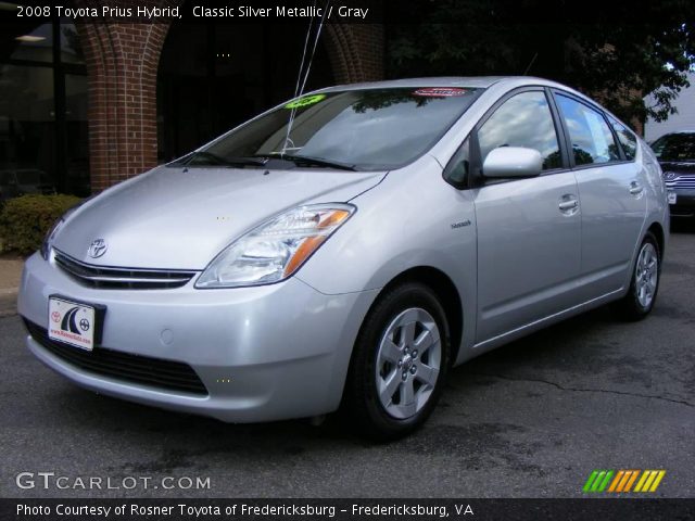 2008 Toyota Prius Hybrid in Classic Silver Metallic