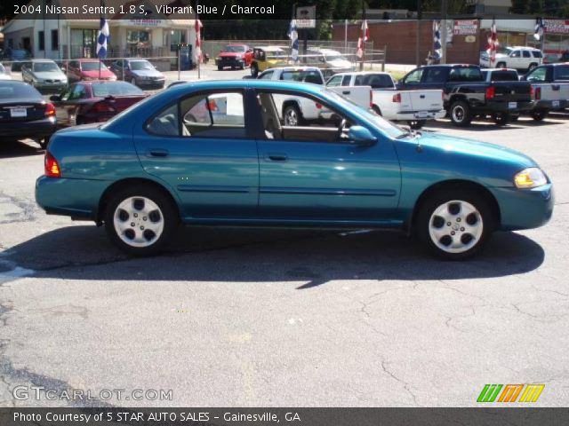2004 Nissan Sentra 1.8 S in Vibrant Blue