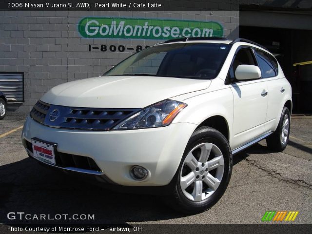 2006 Nissan Murano SL AWD in Pearl White
