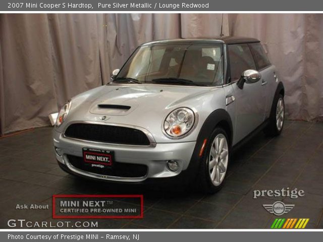2007 Mini Cooper S Hardtop in Pure Silver Metallic