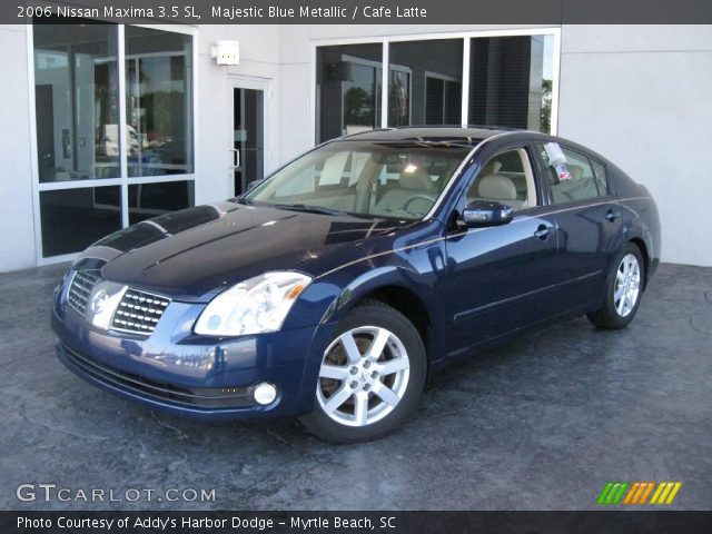 2006 Nissan Maxima 3.5 SL in Majestic Blue Metallic