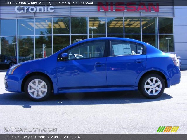 2010 Nissan Sentra 2.0 SR in Blue Metallic