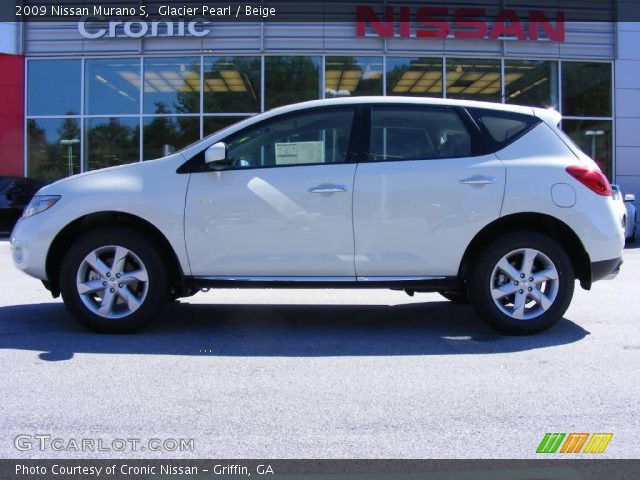 2009 Nissan Murano S in Glacier Pearl