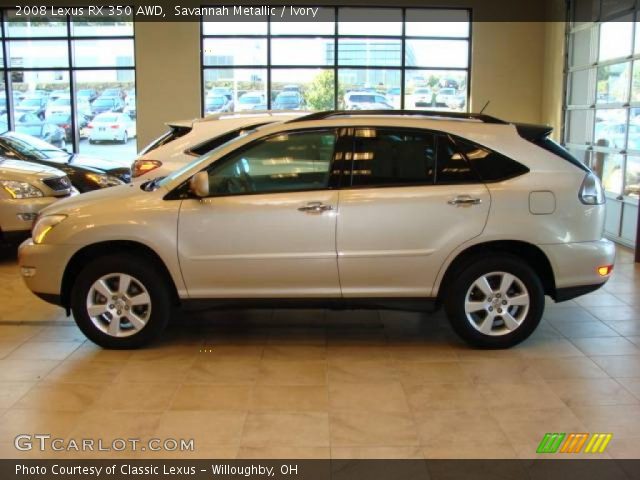 2008 Lexus RX 350 AWD in Savannah Metallic