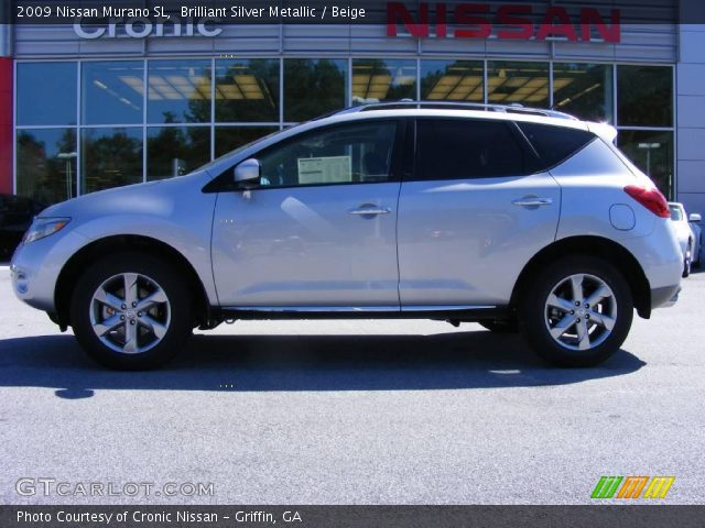 2009 Nissan Murano SL in Brilliant Silver Metallic