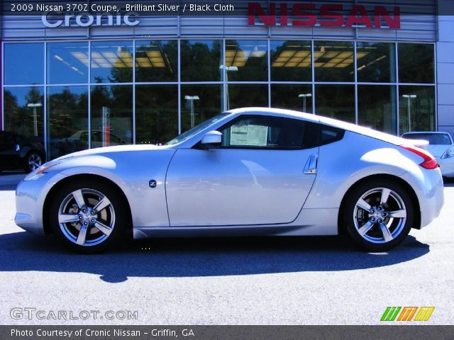 2009 Nissan 370Z Coupe in Brilliant Silver