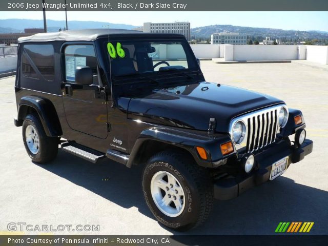 2006 Jeep Wrangler Unlimited 4x4 in Black