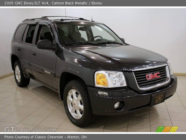 2005 GMC Envoy SLT 4x4 in Carbon Black Metallic