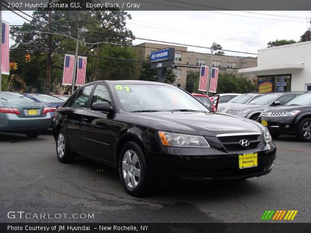 2007 Hyundai Sonata GLS in Ebony Black