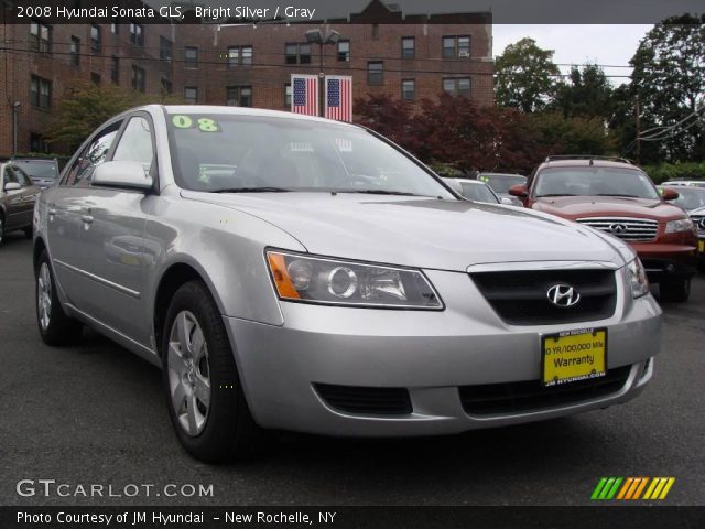 2008 Hyundai Sonata GLS in Bright Silver