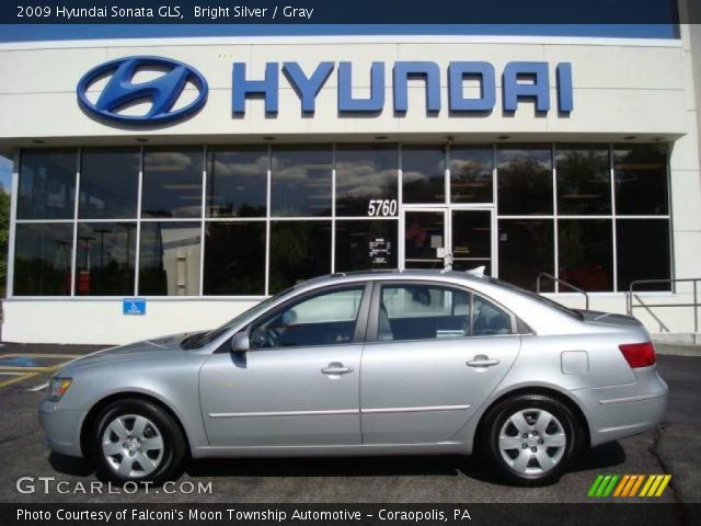 2009 Hyundai Sonata GLS in Bright Silver