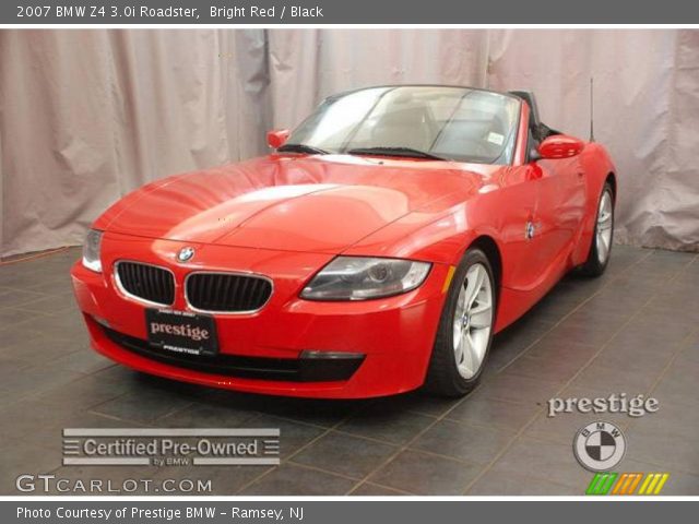 2007 BMW Z4 3.0i Roadster in Bright Red