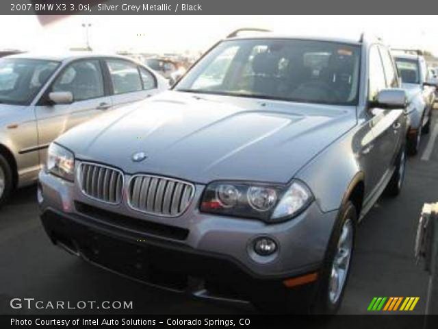 2007 BMW X3 3.0si in Silver Grey Metallic
