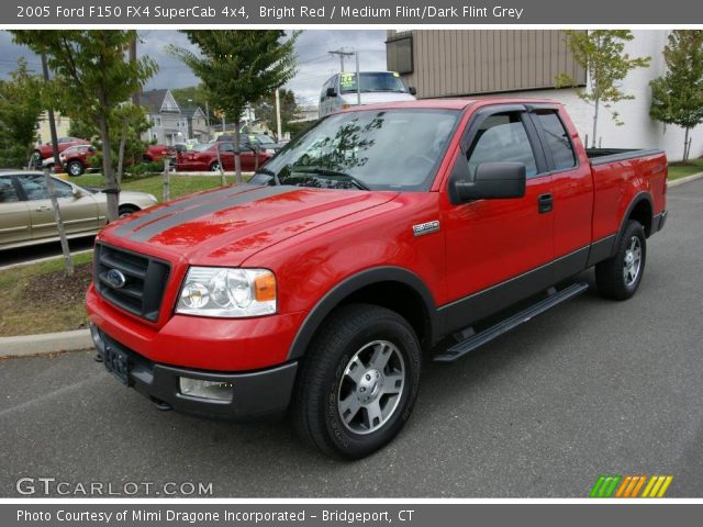 2005 Ford F150 FX4 SuperCab 4x4 in Bright Red