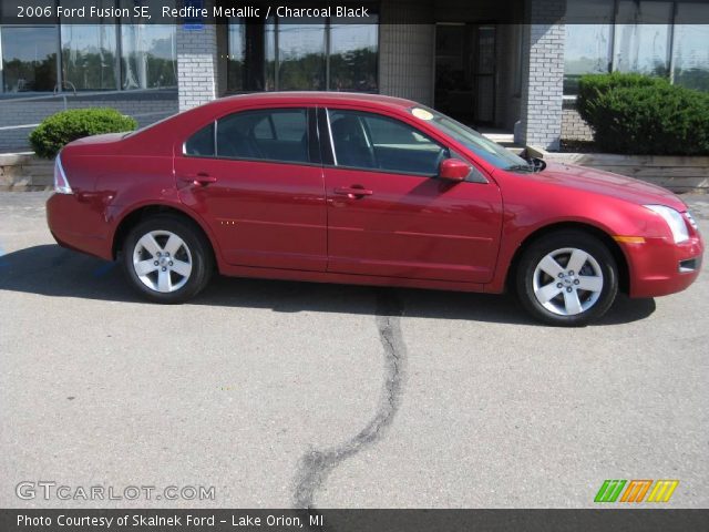 2006 Ford Fusion SE in Redfire Metallic
