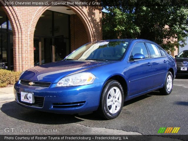 2006 Chevrolet Impala LS in Superior Blue Metallic