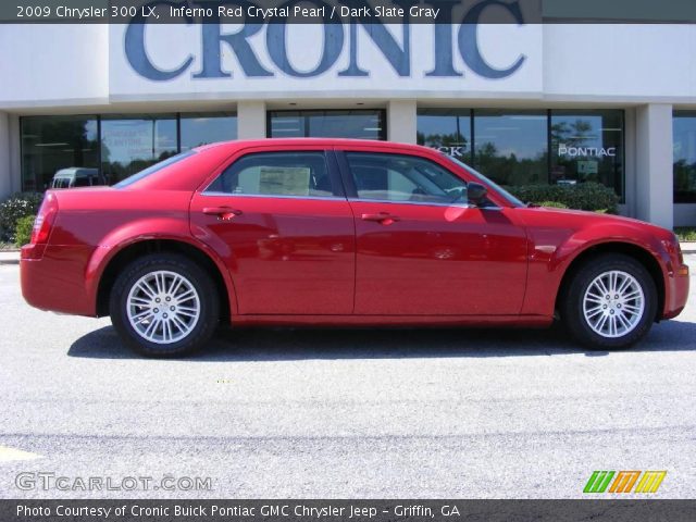 2009 Chrysler 300 LX in Inferno Red Crystal Pearl