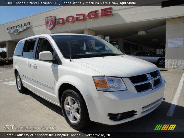 2008 Dodge Grand Caravan SXT in Stone White