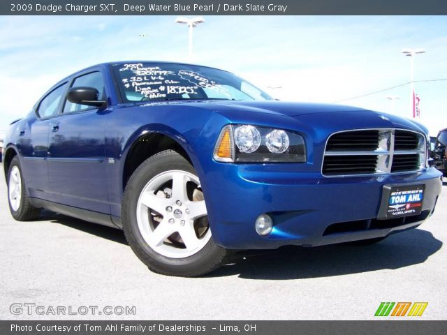 2009 Dodge Charger SXT in Deep Water Blue Pearl